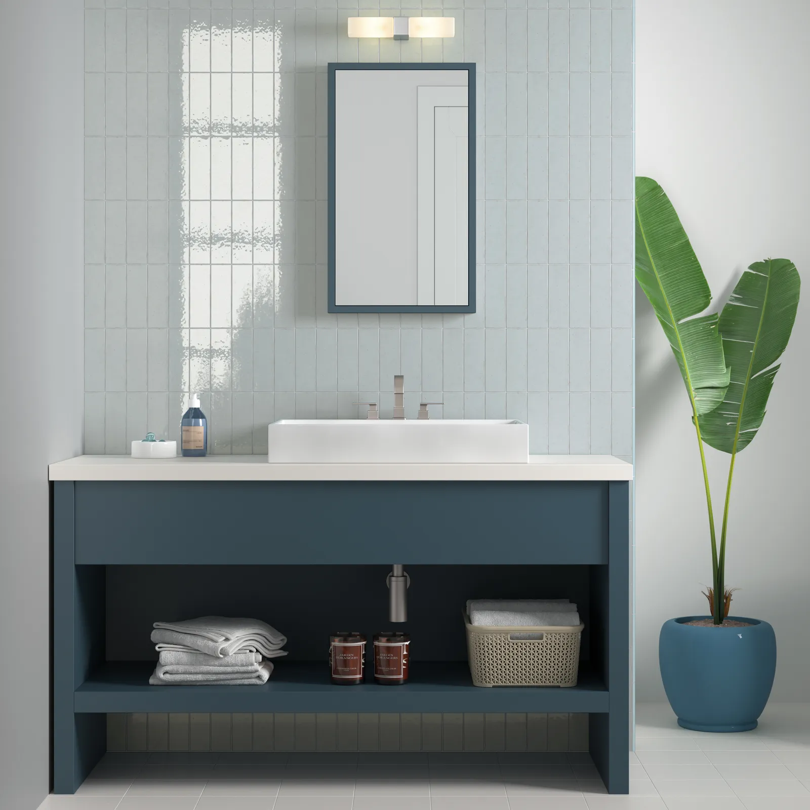 Kalma Powder Blue 6x18,6 glans, foto 5 van 5