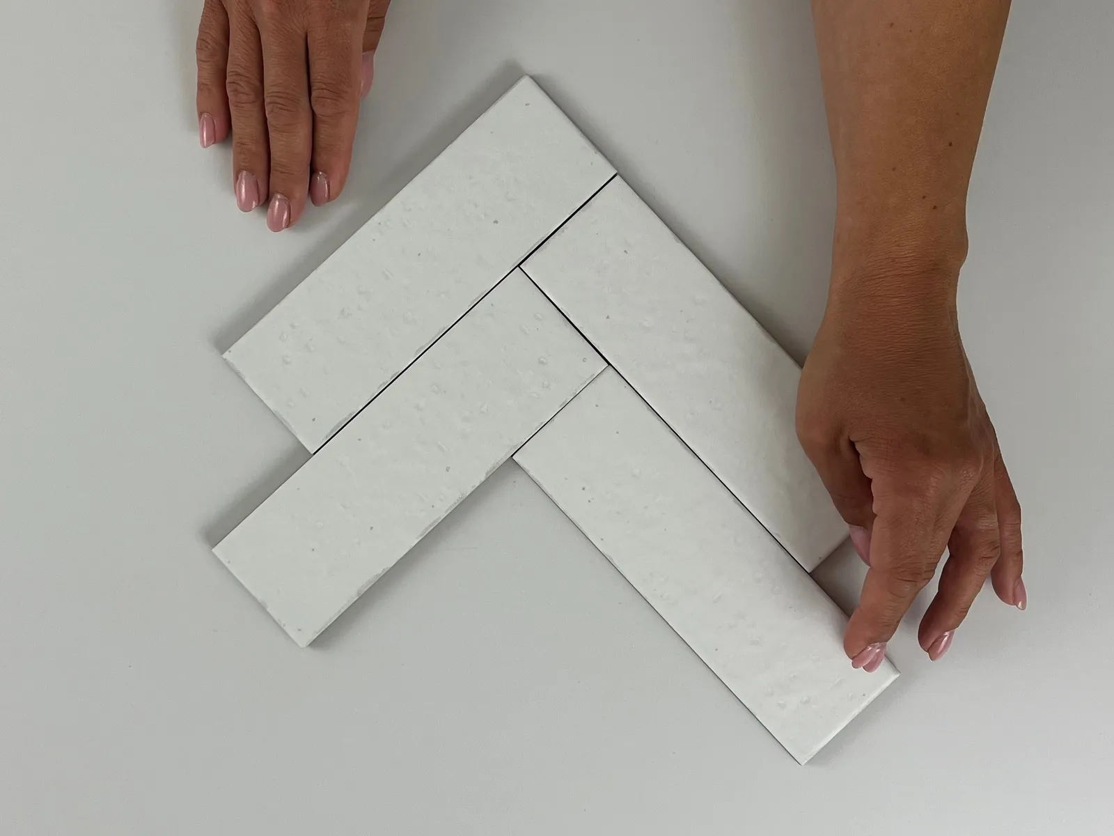 Kalma White 6x18,6 mat, foto 4 van 5