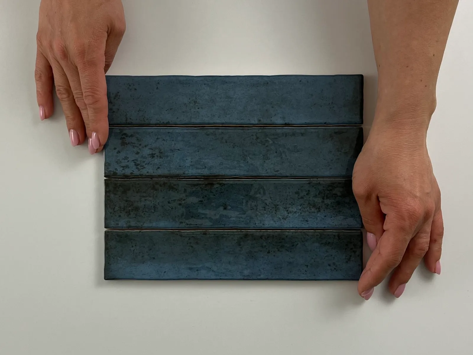 Sample Kalon Blue wandtegel 5x25 glans (sample tegel)