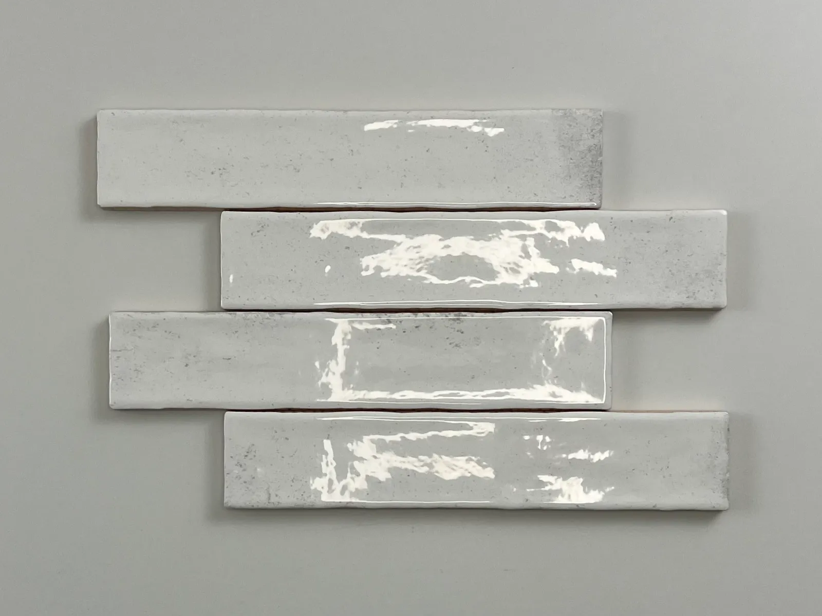Kalon White wandtegel 5x25 glans, foto 2 van 4