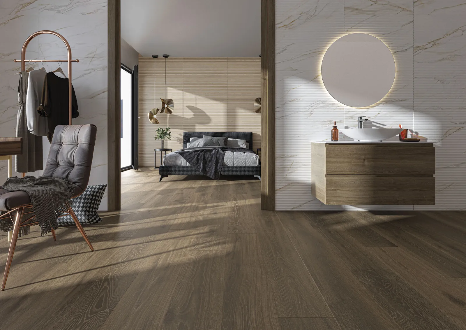 Camden Walnut 25x150 rett, foto 2 van 2
