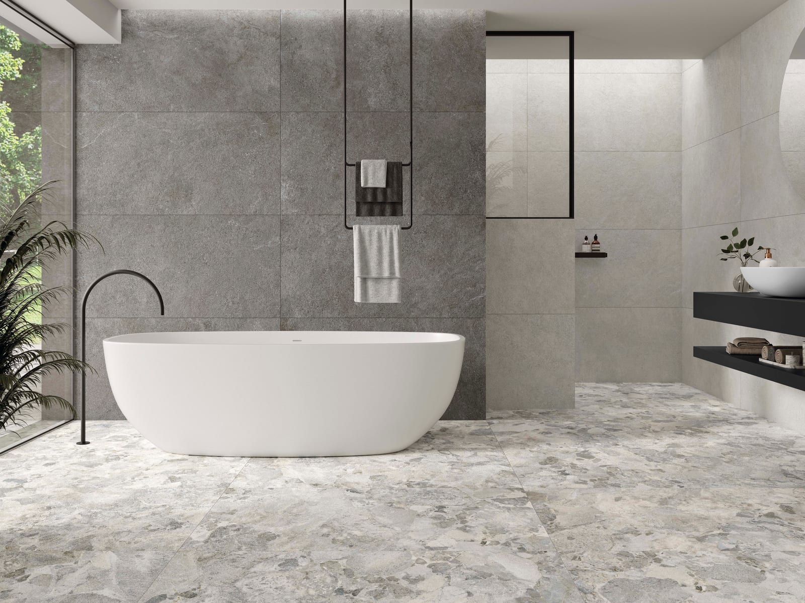 Larocca Grey mat 60x60 rett, foto 2 van 2