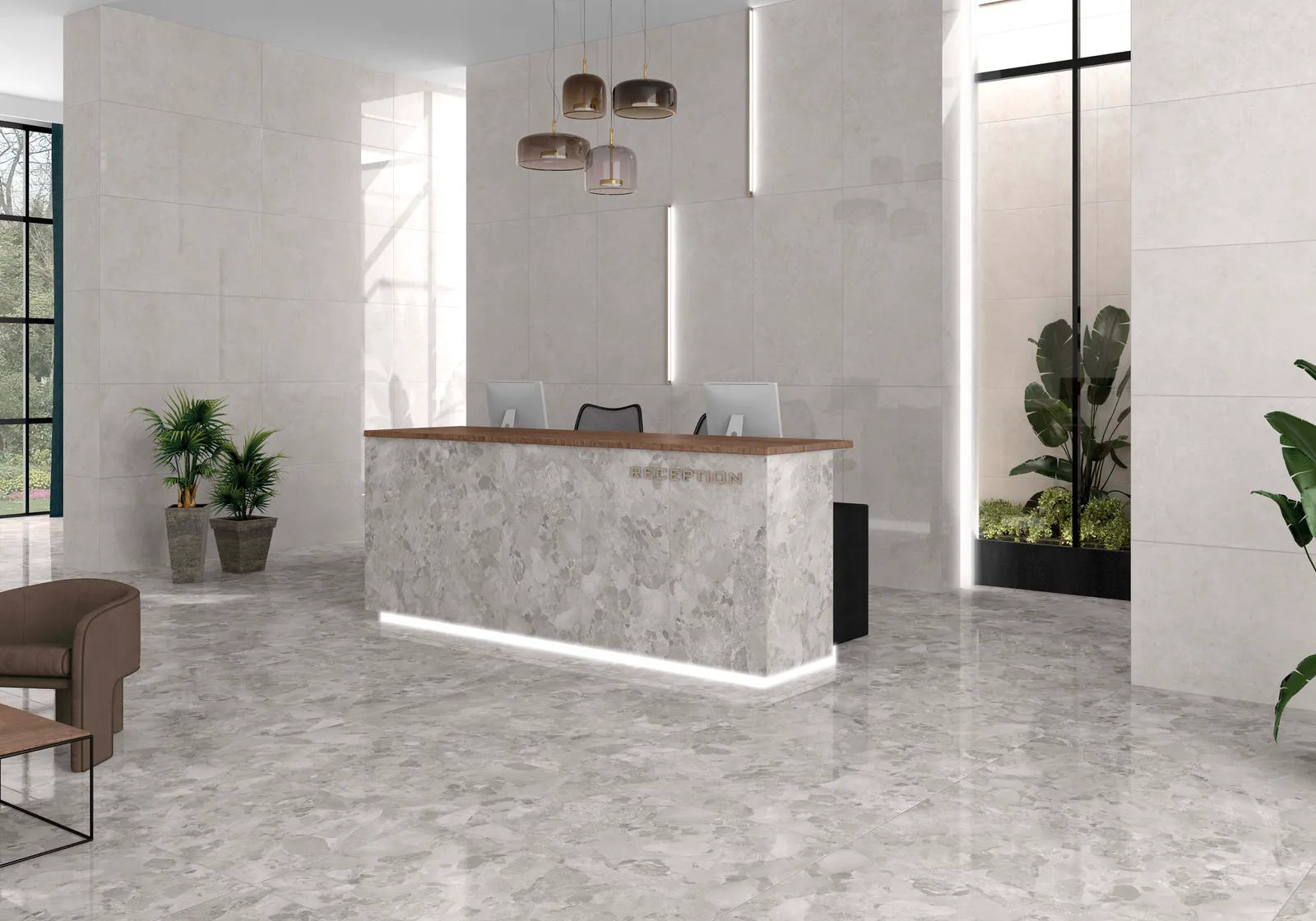Larocca Grey gepolijst 60x120 rett, foto 3 van 3