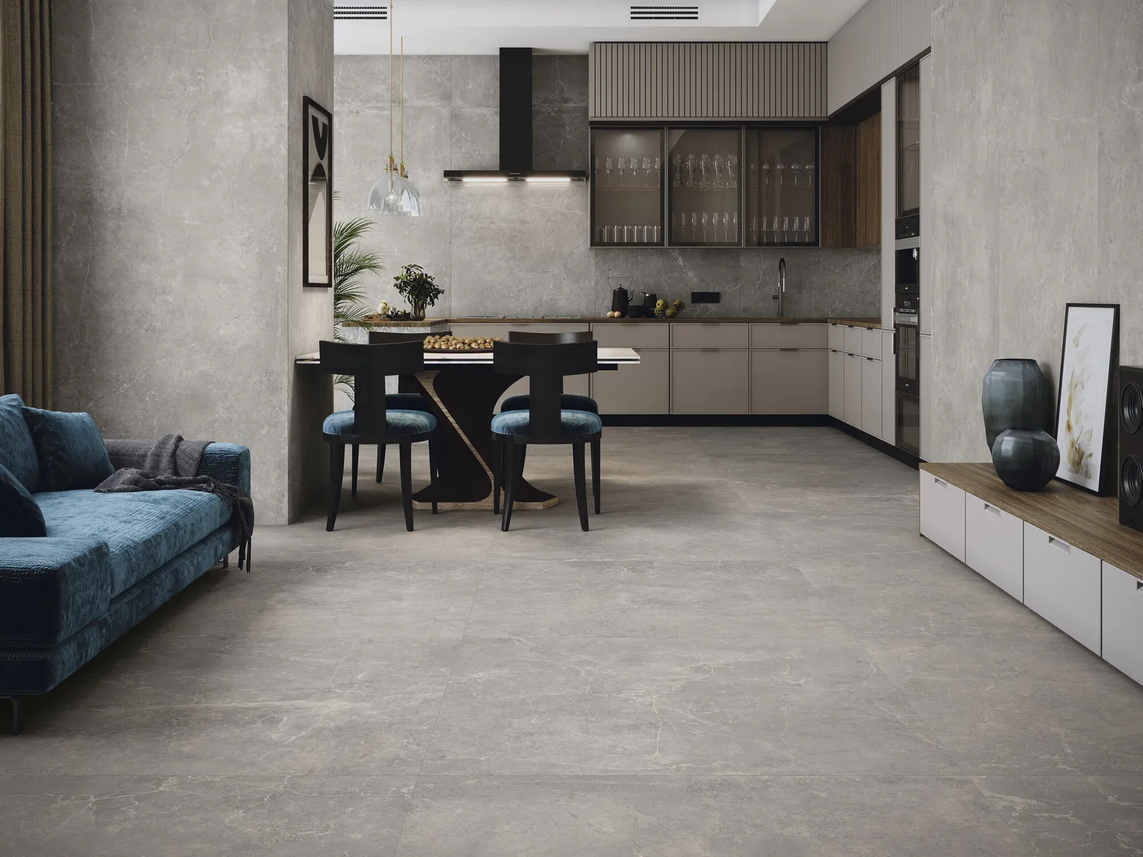 Concept Grey mat 120x260 rett, foto 2 van 2
