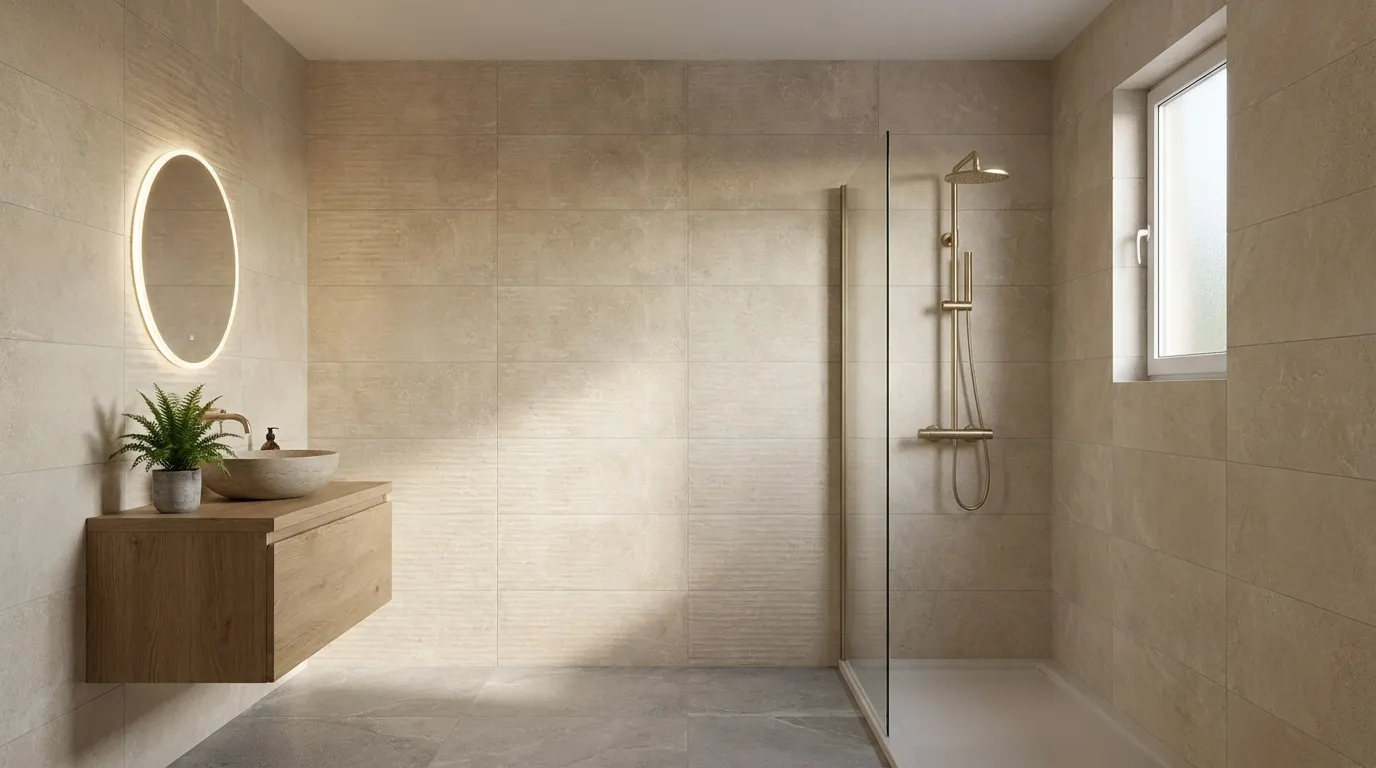 Concept Cream Kirat decor wandtegel 30x90 rett, foto 2 van 2