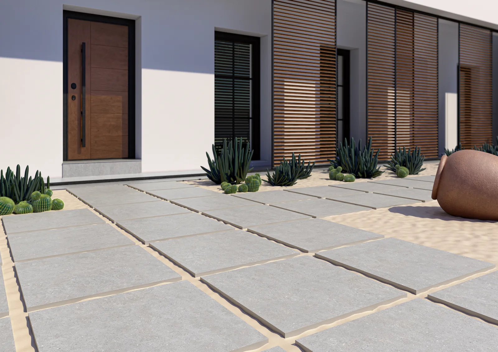 Terrastegel Acron Pearl 60x60 rett 20mm, foto 4 van 4