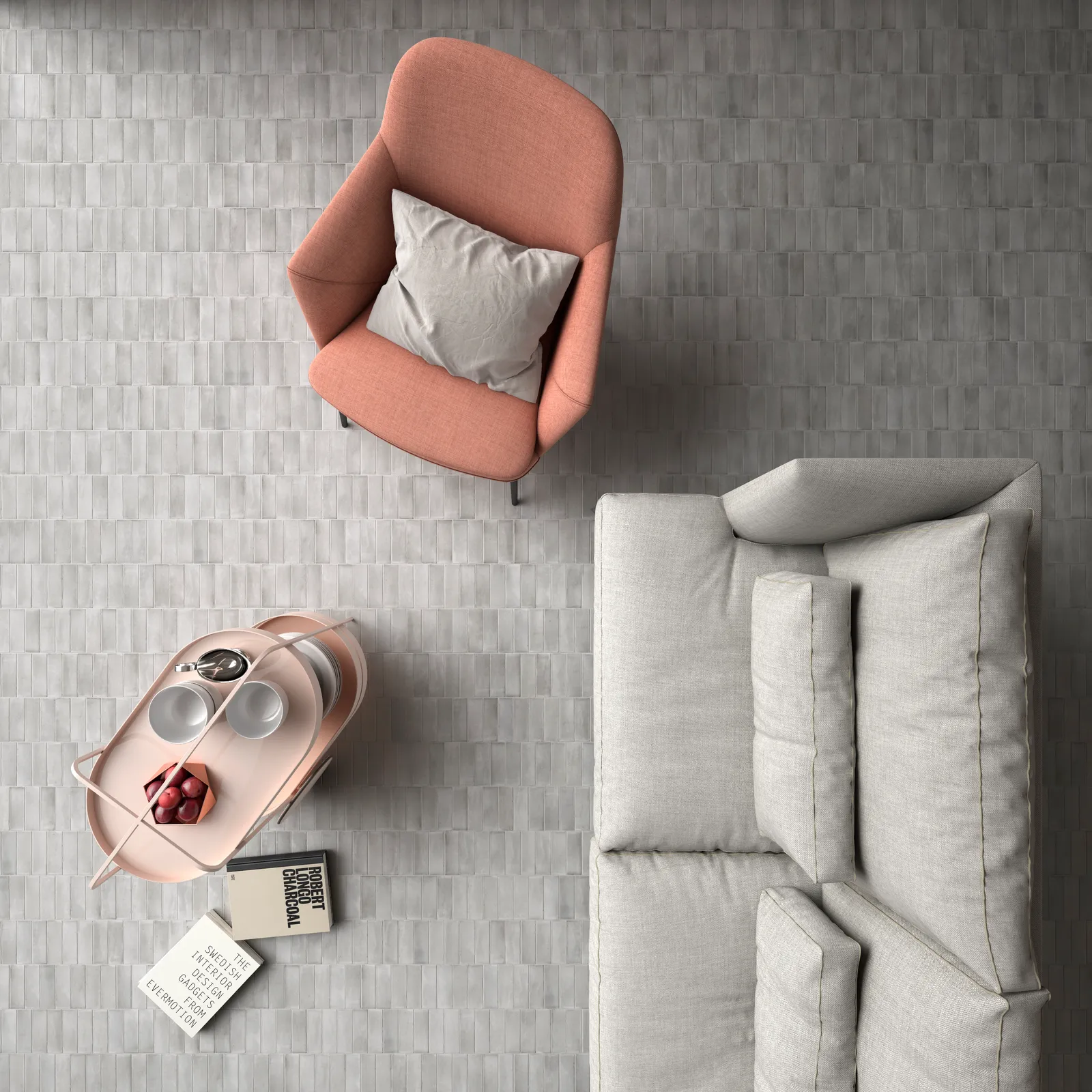 Premium Koko Amber Grey 5x15 mat, foto 4 van 4