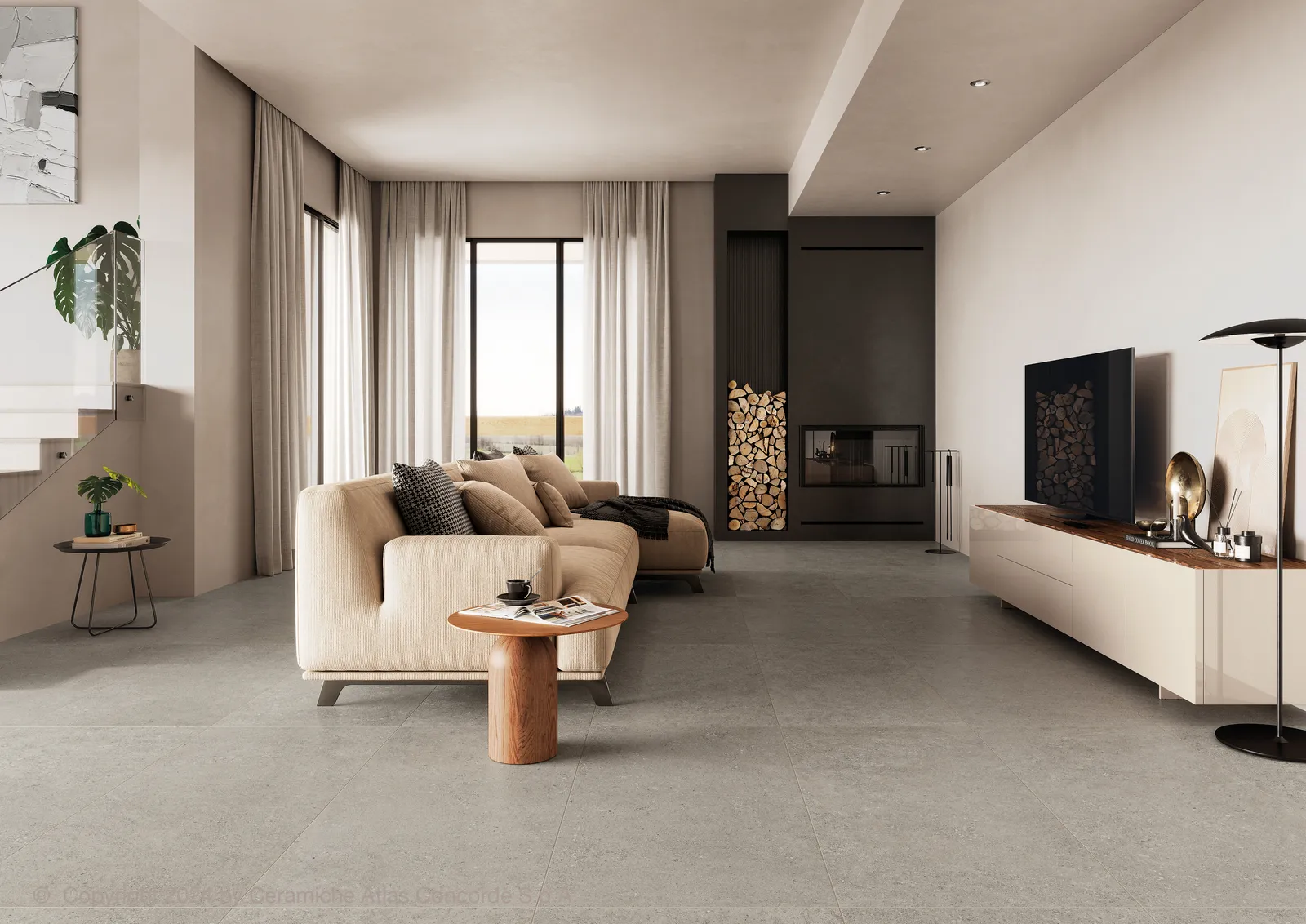 Yacht Gray 60x60 rett, foto 3 van 4