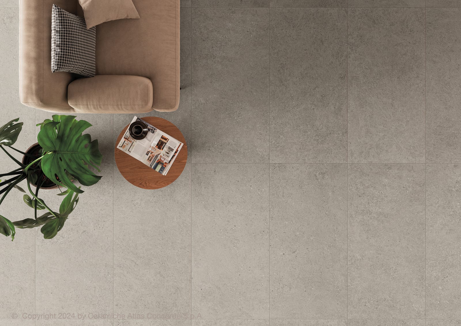 Yacht Gray 60x60 rett grip anti-slip R11, foto 4 van 4