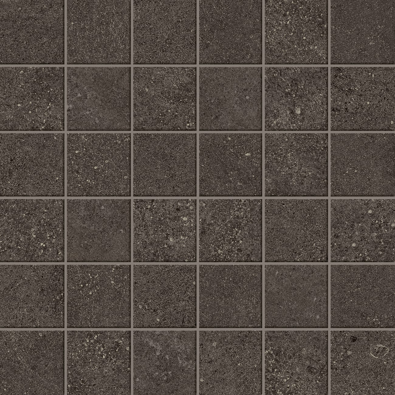 Yacht Anthracite mozaiek 5x5 op net van 30x30