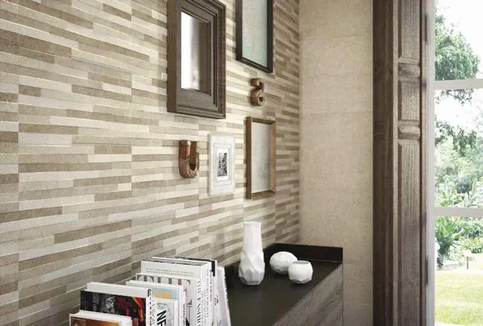 Pierre Taupe Decor 30x60 rett, foto 2 van 2