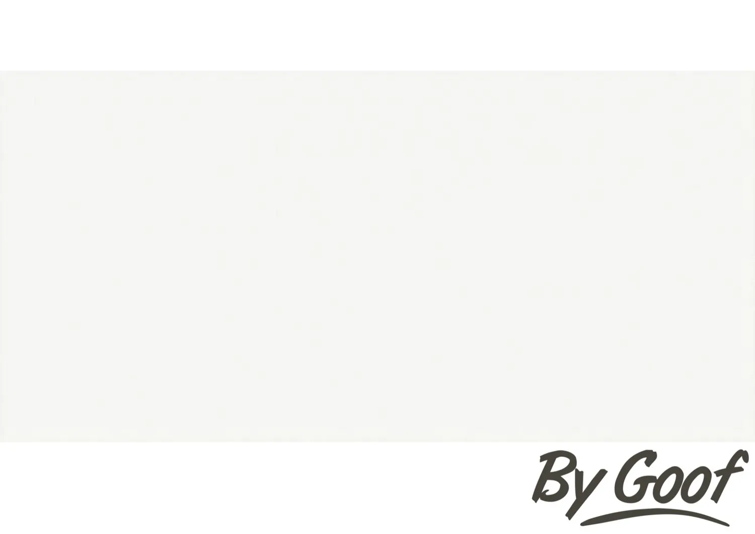 Sample By Goof wit mat 30x60 rett (sample tegel)