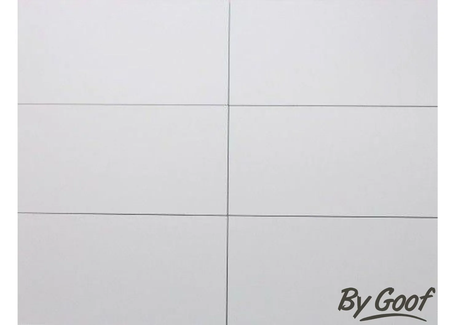 By Goof wit mat 30x60 rett, foto 2 van 2