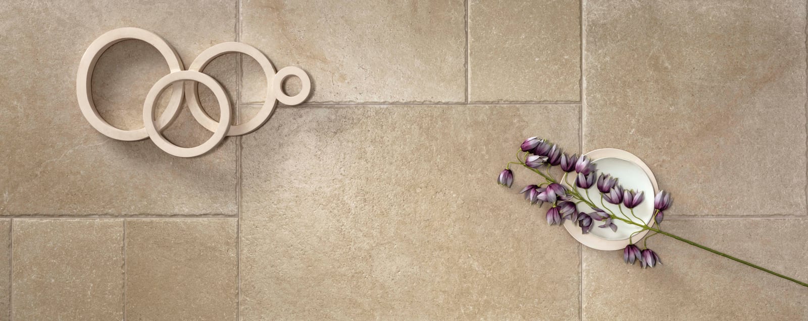 Chantilly Beige 30x30 chip, foto 2 van 4