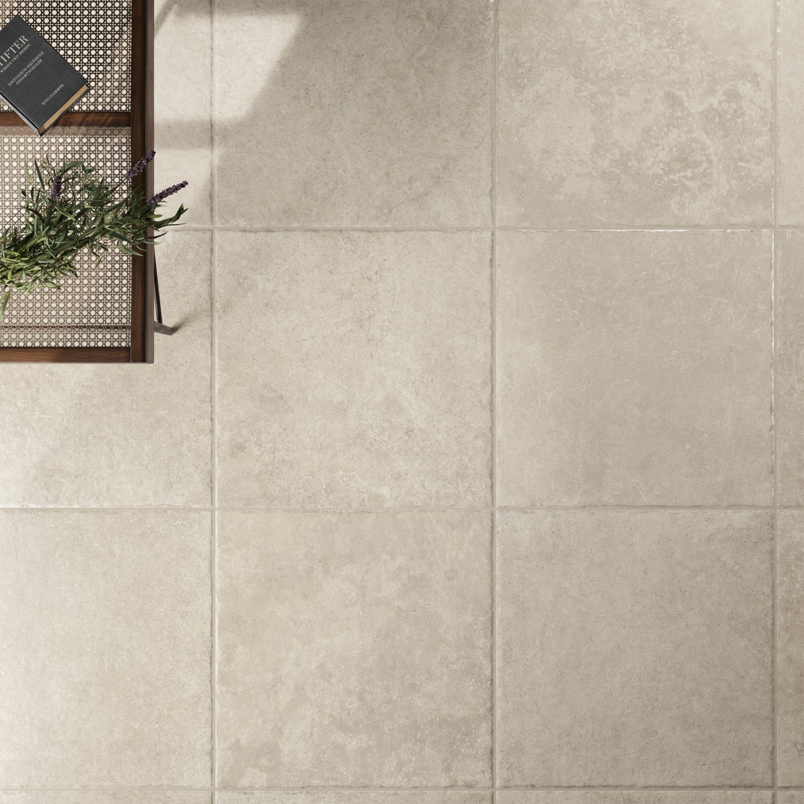 Chantilly Blanc 60x60 chip, foto 3 van 5