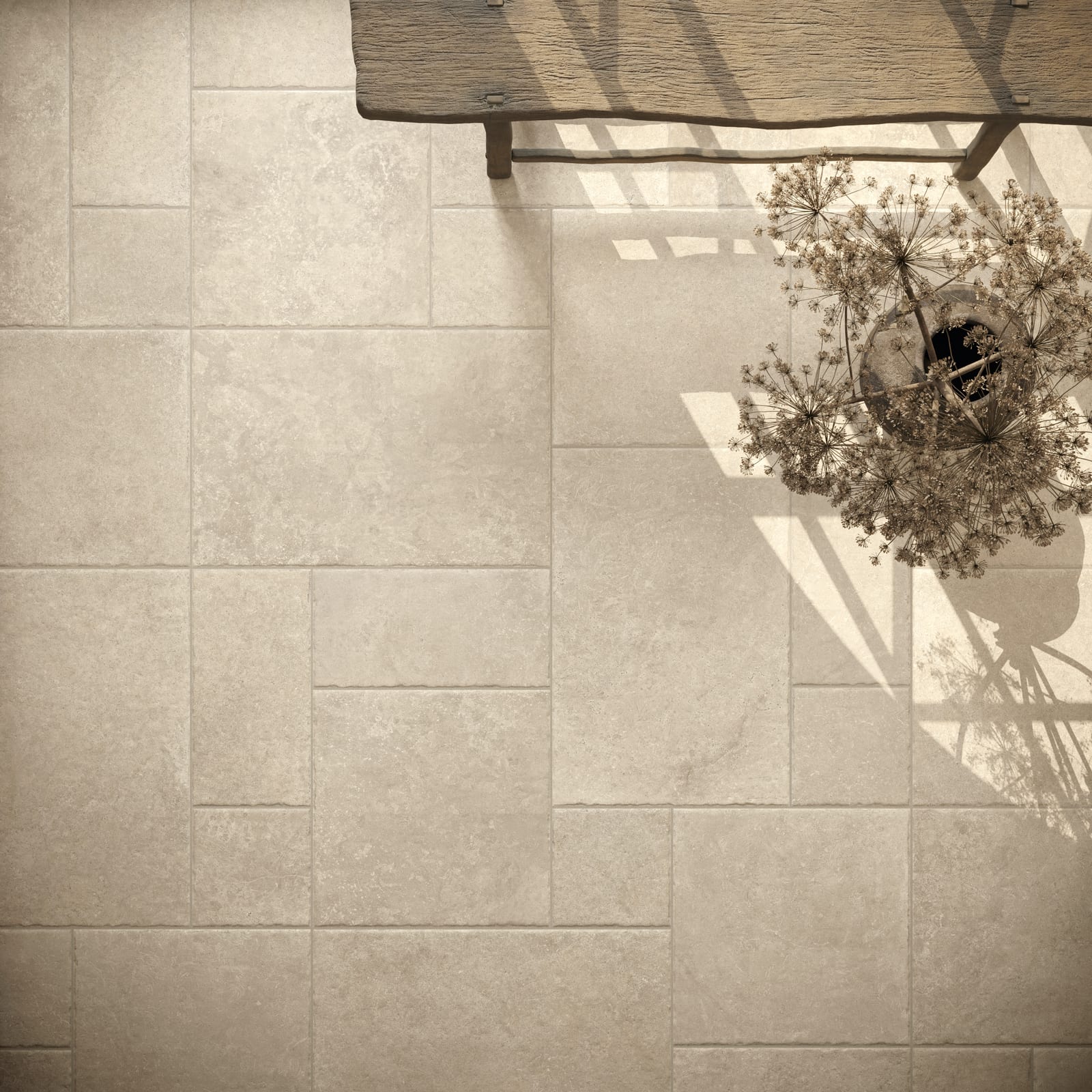 Chantilly Creme 60x60 chip, foto 3 van 5