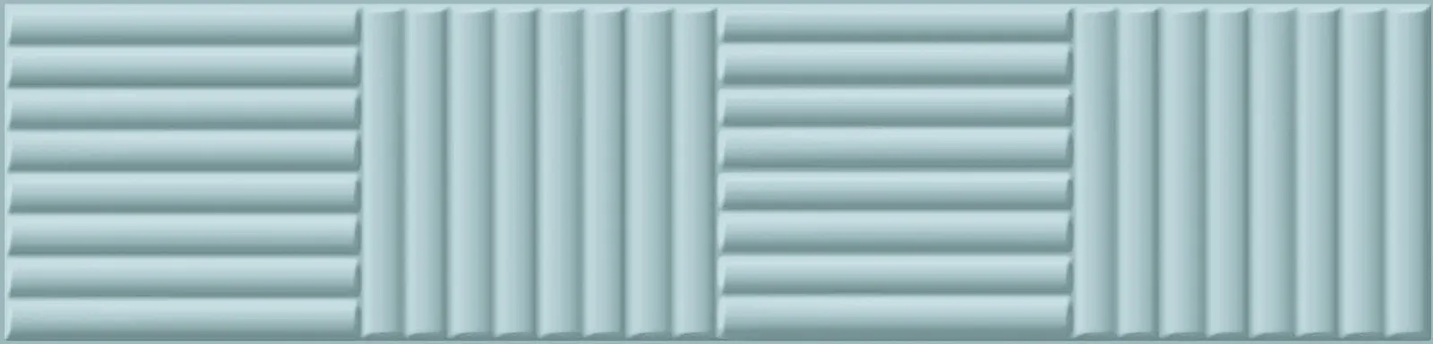 Volume Light Blue Bamboo mat 6x25