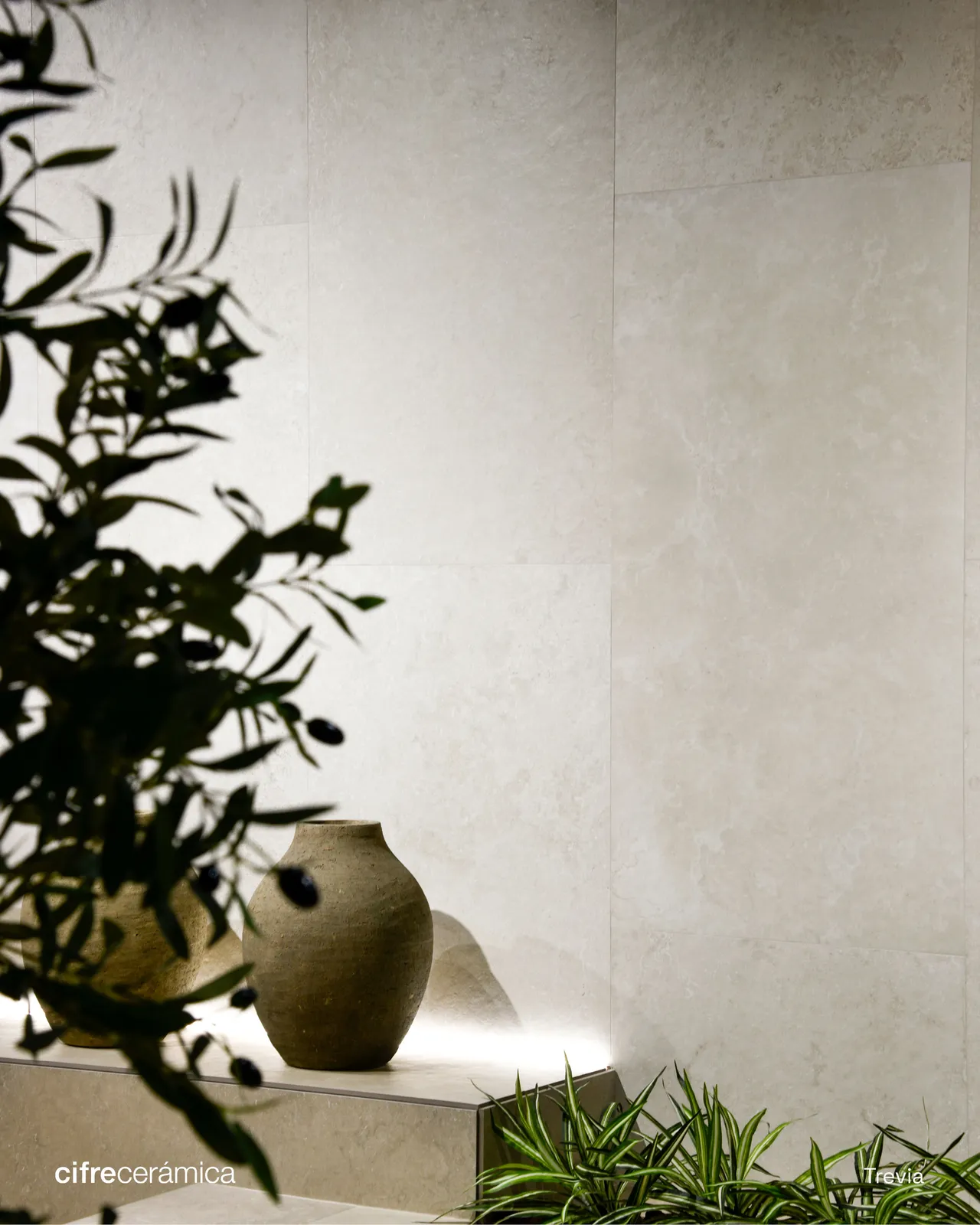 Trevia Ivory 60x60 rett, foto 3 van 5