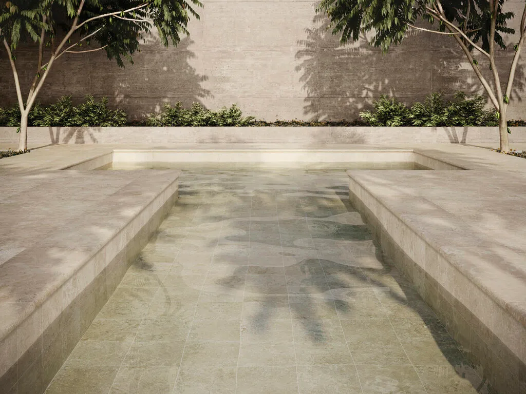 Terrastegel Trevia Beige 60x120 rett, foto 2 van 5