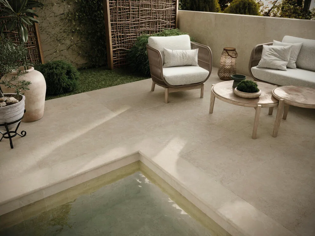 Terrastegel Trevia Beige 60x120 rett, foto 3 van 5