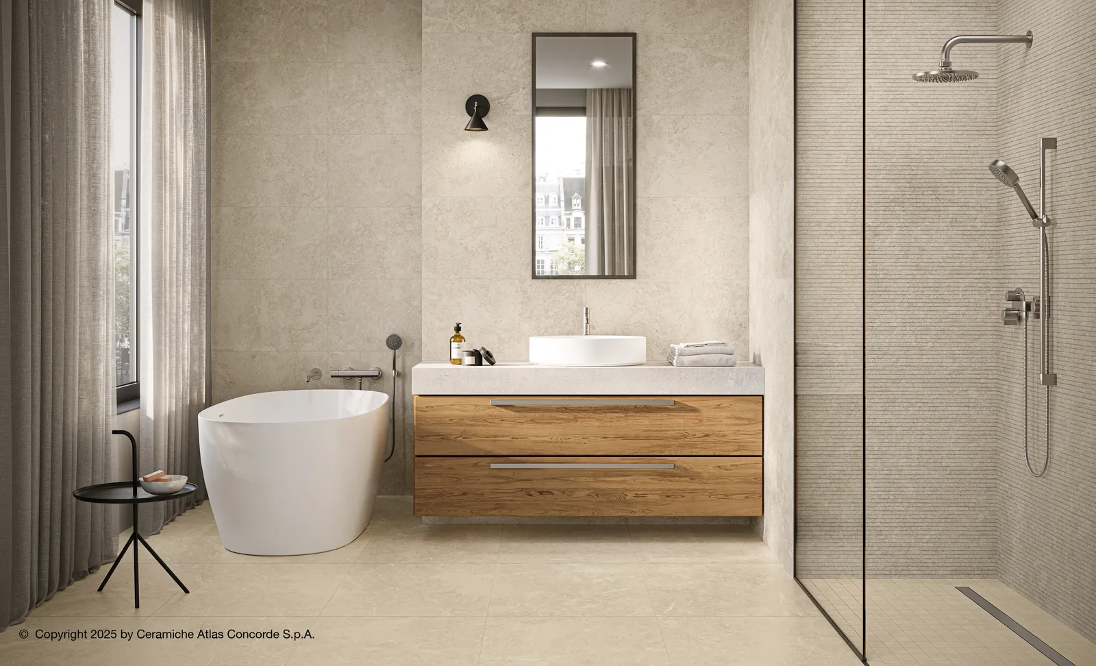 Duolith Ivory 30x60 rett, foto 3 van 3