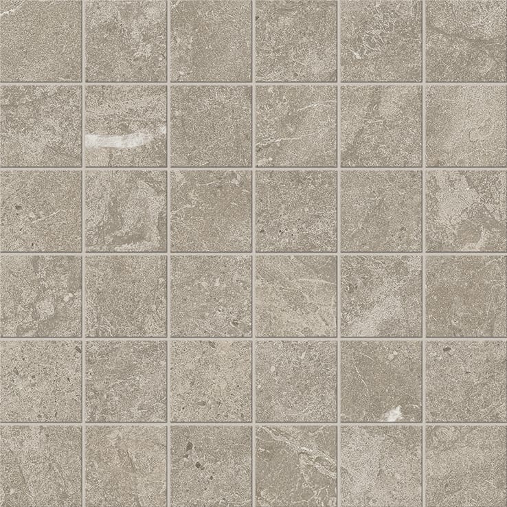 Duolith Fossil mozaiek 5x5 op net van 30x30