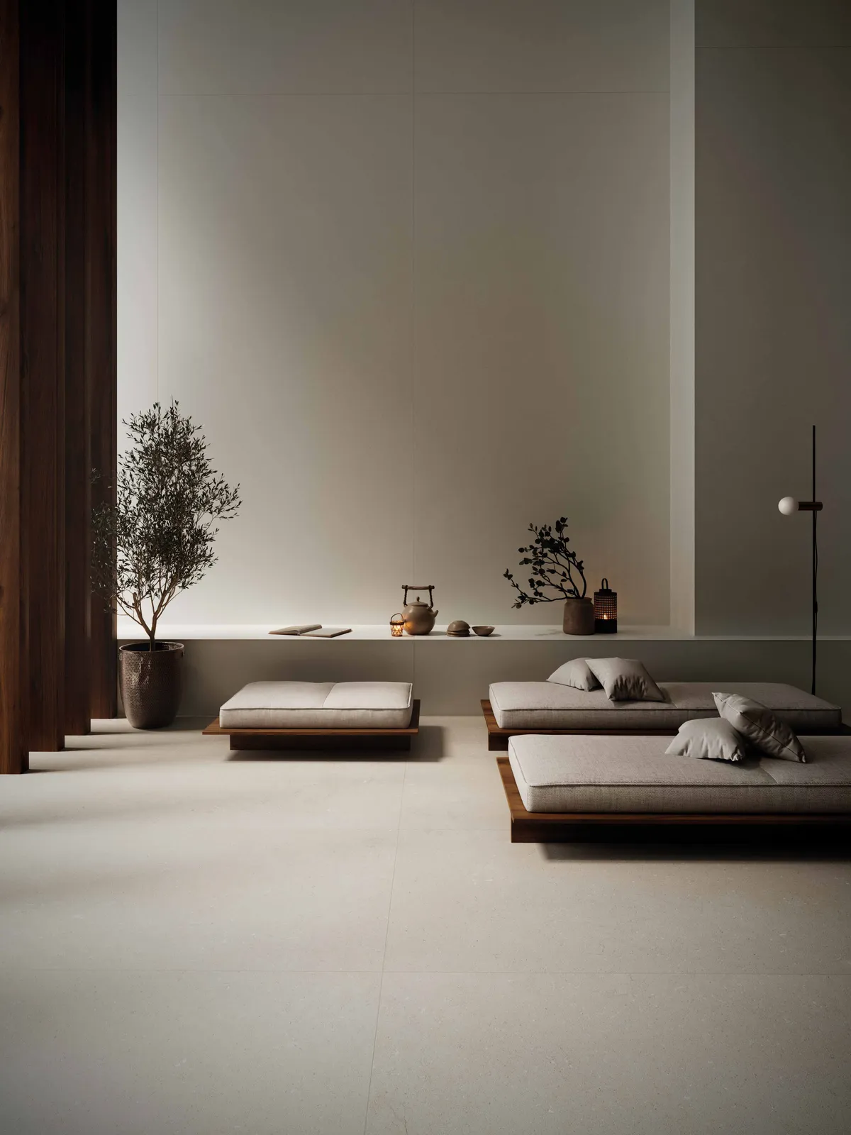 Rift Ivory 90x90 rett, foto 4 van 5