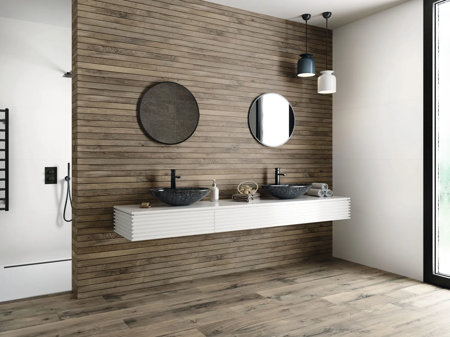 Northwood Strip Elm 33,3x100 rett, foto 2 van 2