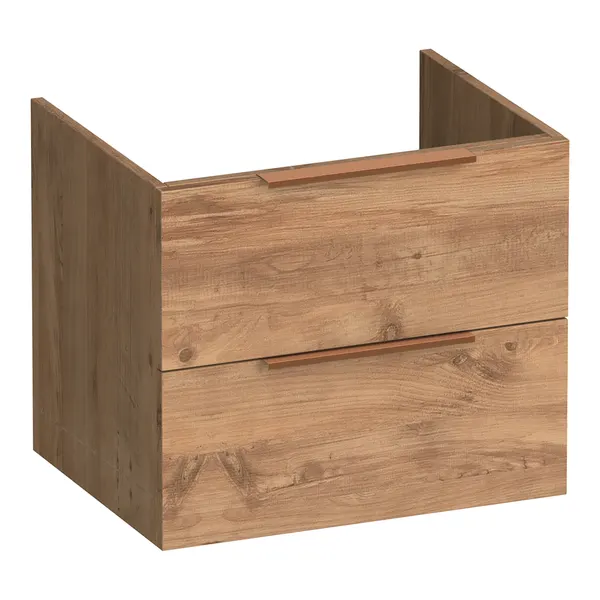 BRAUER Elevate onderkast 60 excl. opleggrepen met 2 softclose lades en 1 sifon uitsparing