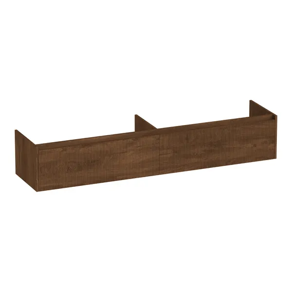 BRAUER Embrace Wavy onderkast 200 met 2 softclose lades greeploos en 2 sifon uitsparingen