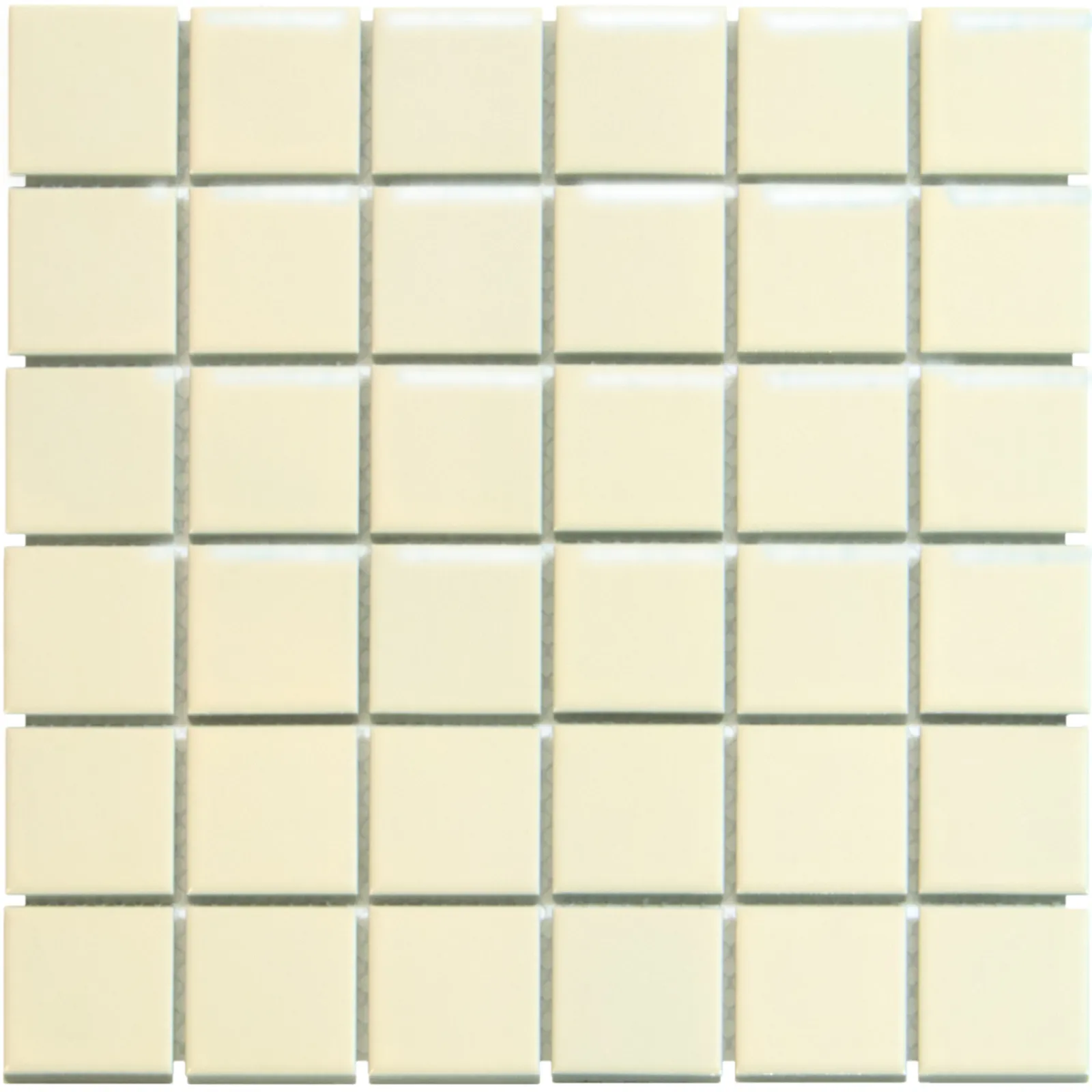 Mozaiek Barcelona Vierkant Crème 4,8x4,8