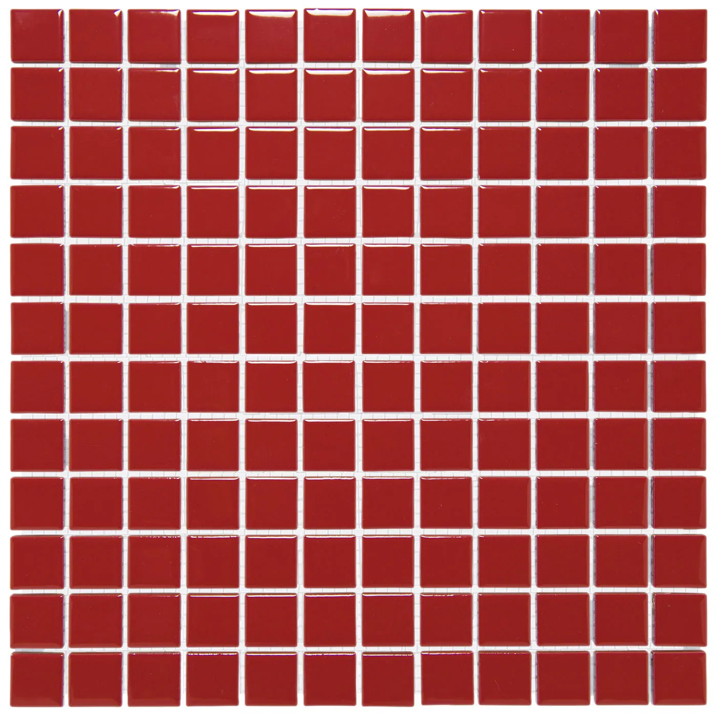 Mozaiek Barcelona Vierkant Rood 2,3x2,3