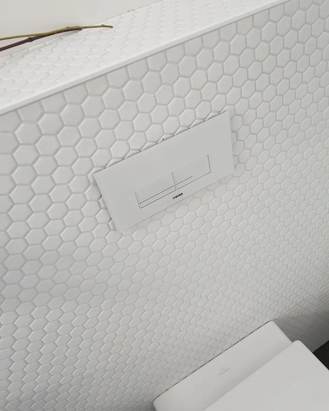 Mozaiek Barcelona Hexagon Extra Wit 2,3x2,6, foto 3 van 3