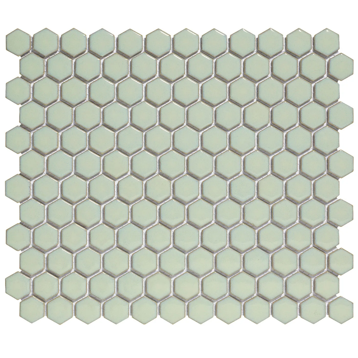Mozaiek Barcelona Hexagon Zacht Groen 2,3x2,6