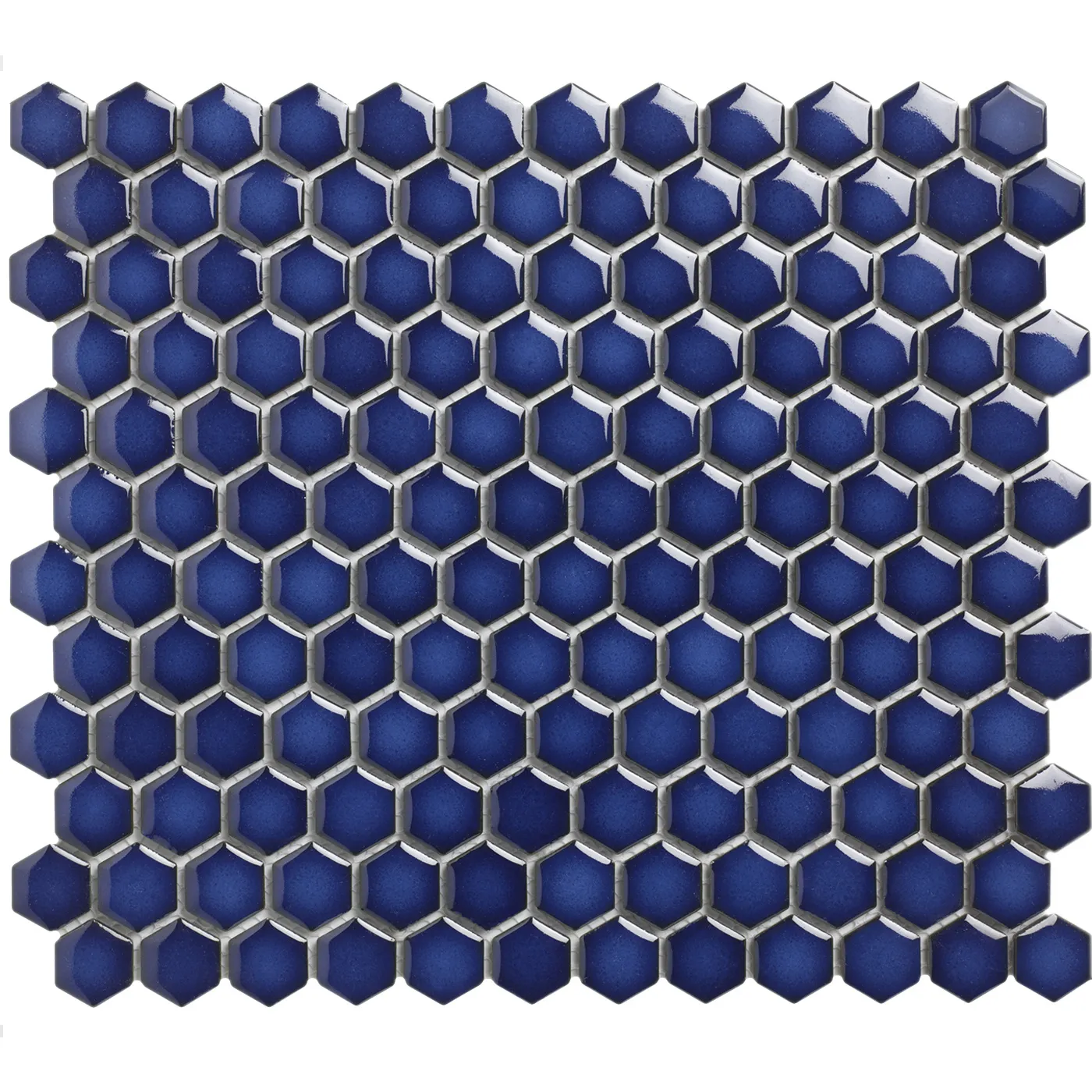 Mozaiek Barcelona Hexagon Cobalt Blauw 2,3x2,6