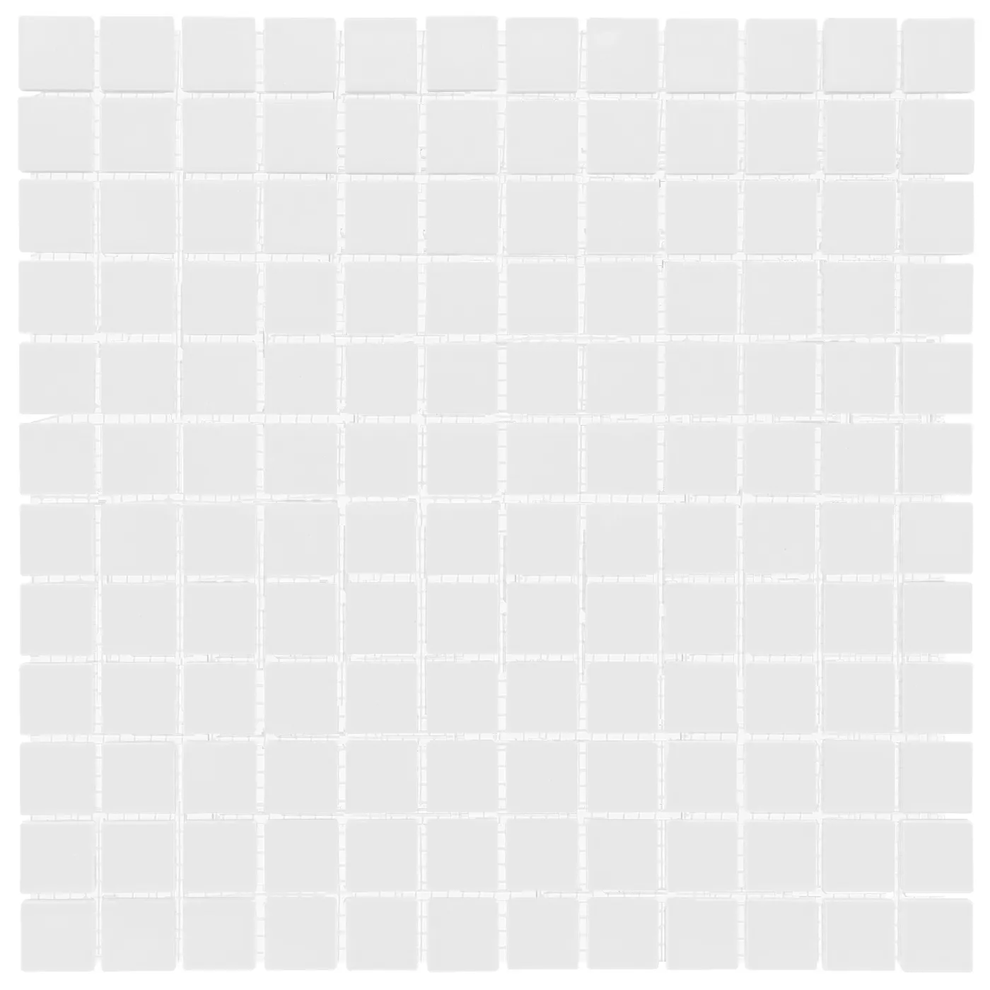 Mozaiek Barcelona Vierkant Mat Wit 2,3x2,3