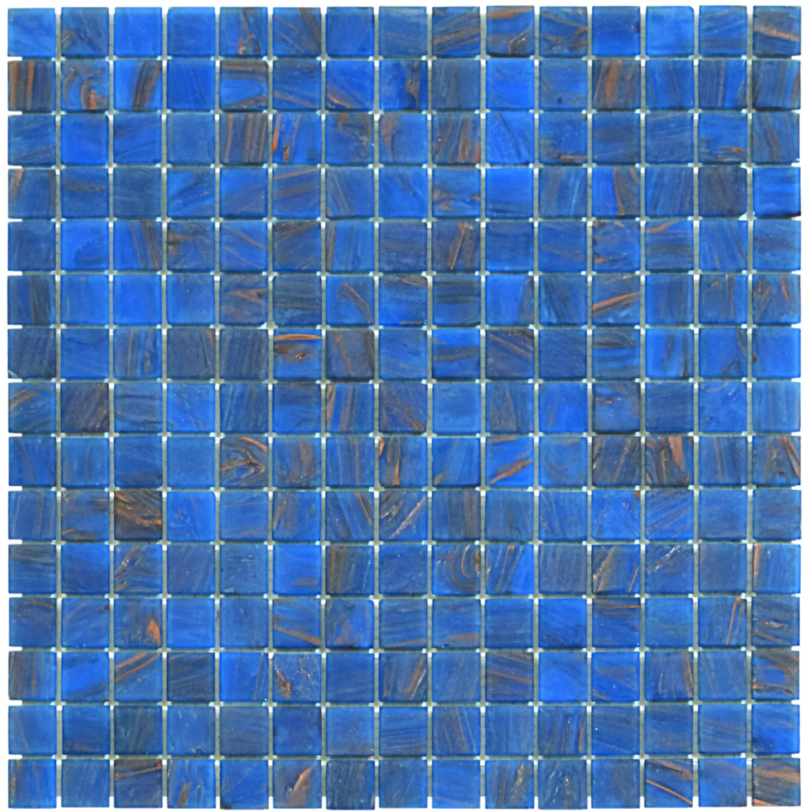 Mozaiek Amsterdam Goud Blauw 2,0x2,0