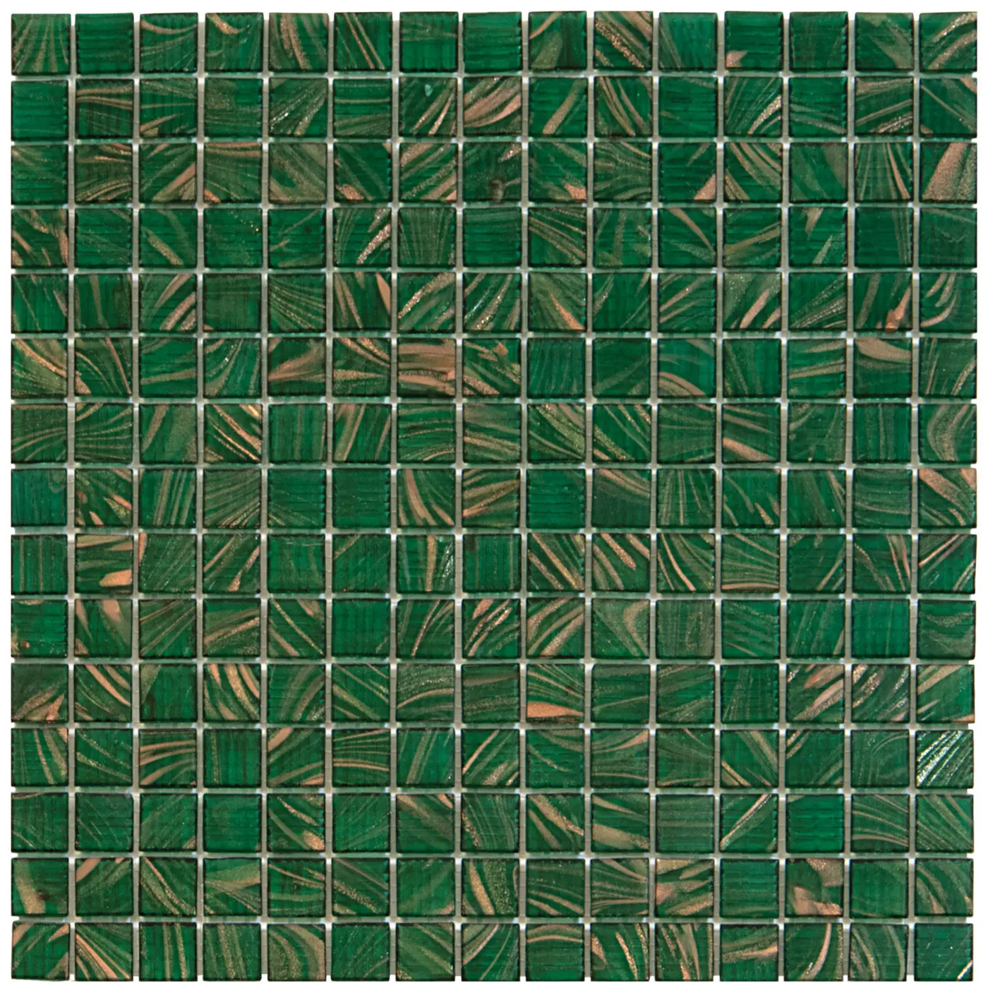 Mozaiek Amsterdam Goud Midden Groen 2,0x2,0