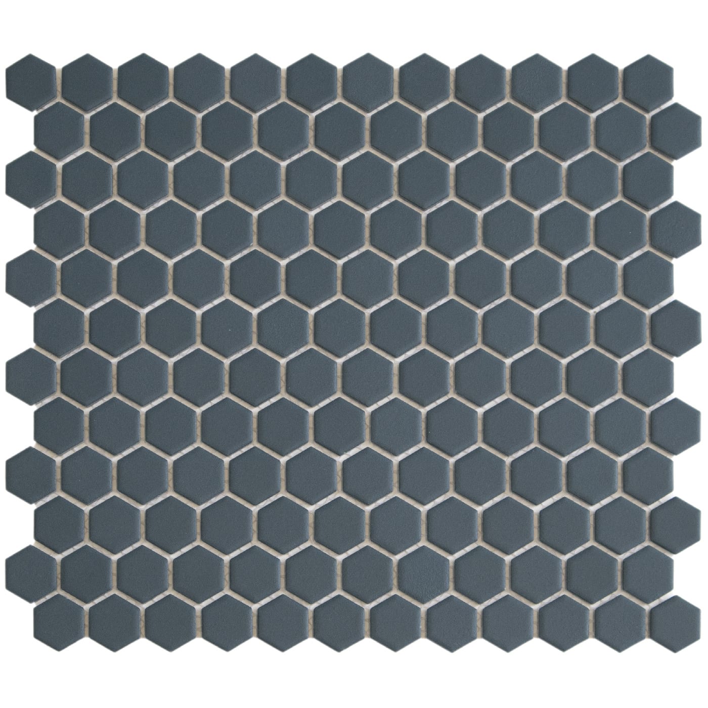 Mozaiek Hexagon Mat Navy Blauw 2,3x2,6
