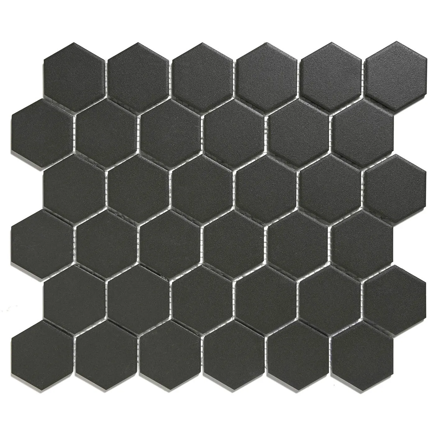 Mozaiek London Hexagon Zwart 5,1x5,9