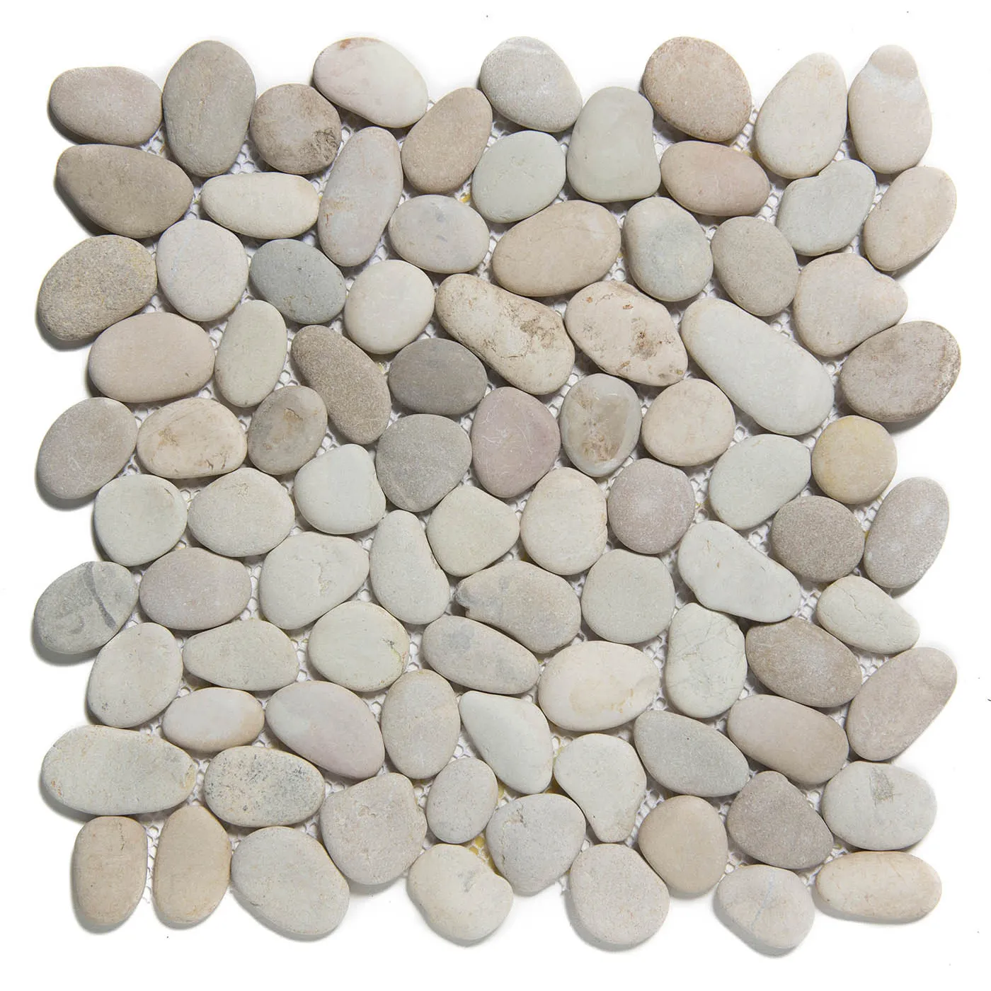 Mozaiek Natural Stone Riviersteen Tan