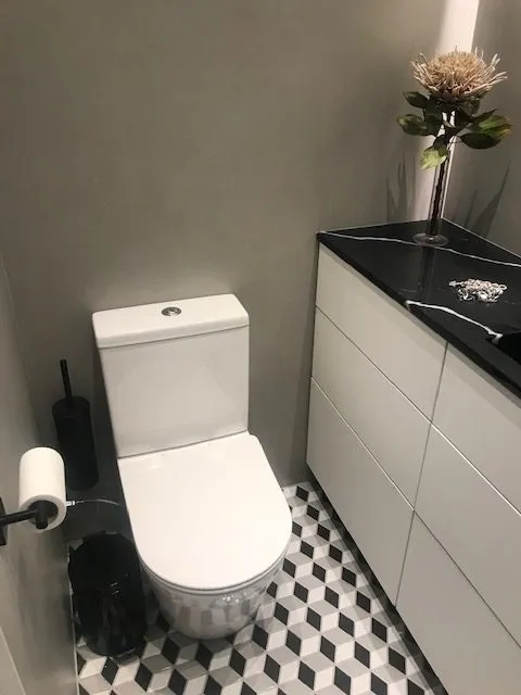Mozaiek Paris Cubic Wit/Grijs/Zwart 4,8x8,1, foto 4 van 5