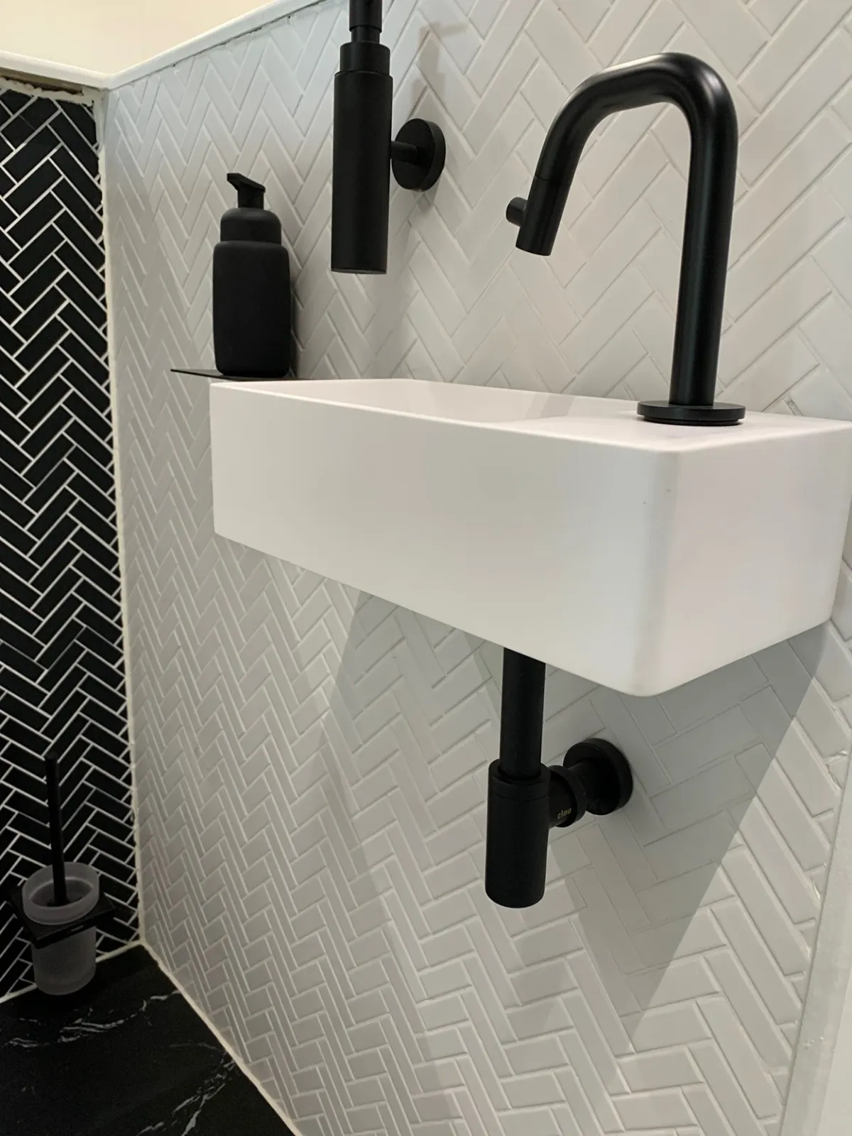 Mozaiek Paris Visgraat Extra Wit 2,3x7,3, foto 6 van 6