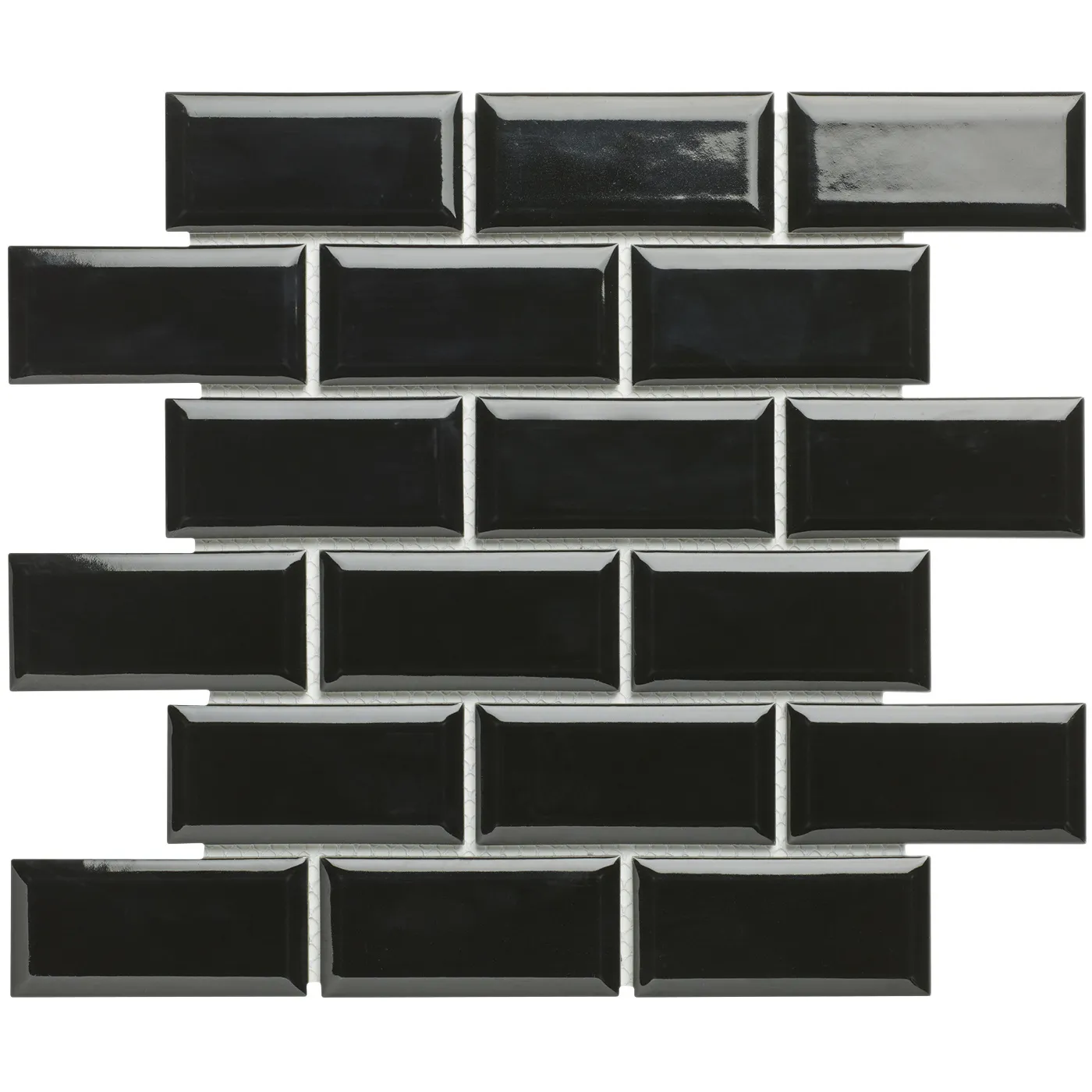 Mozaiek Paris Metro Zwart 4,5x9,5