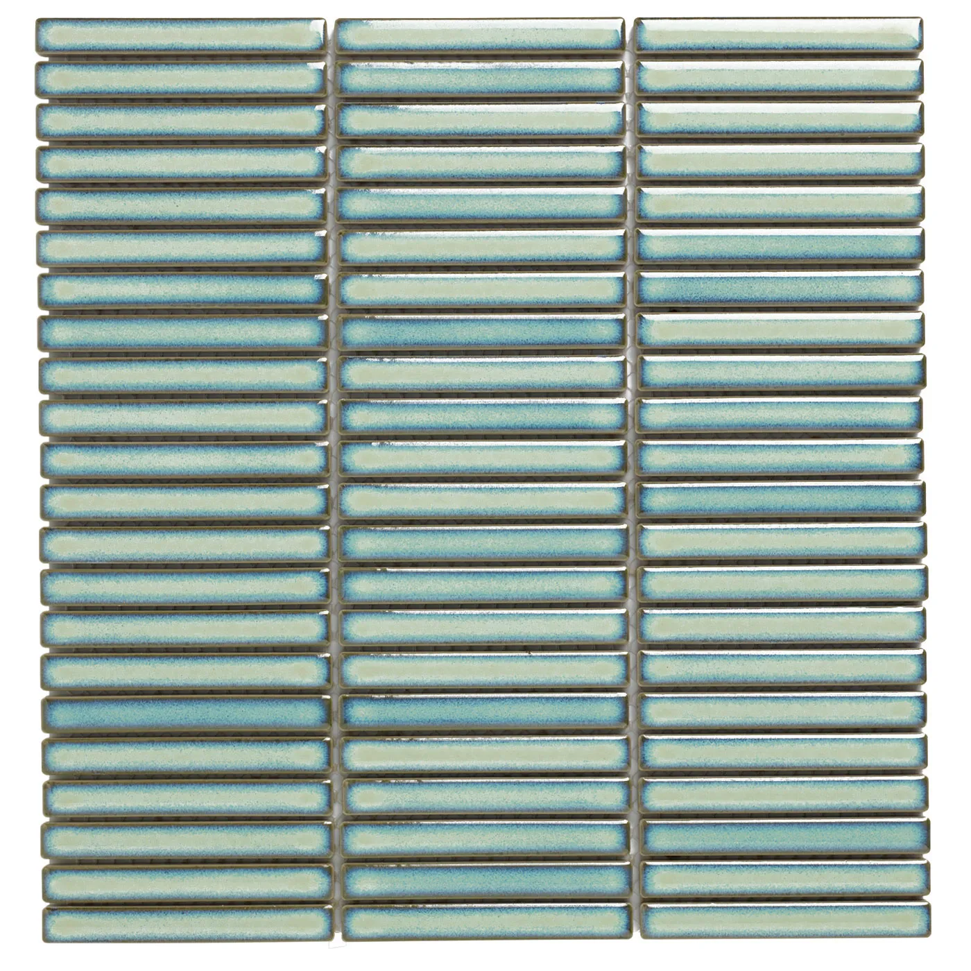 Mozaiek Sevilla Kit-Kat mini's Licht Groen spikkel 1,2x9,2