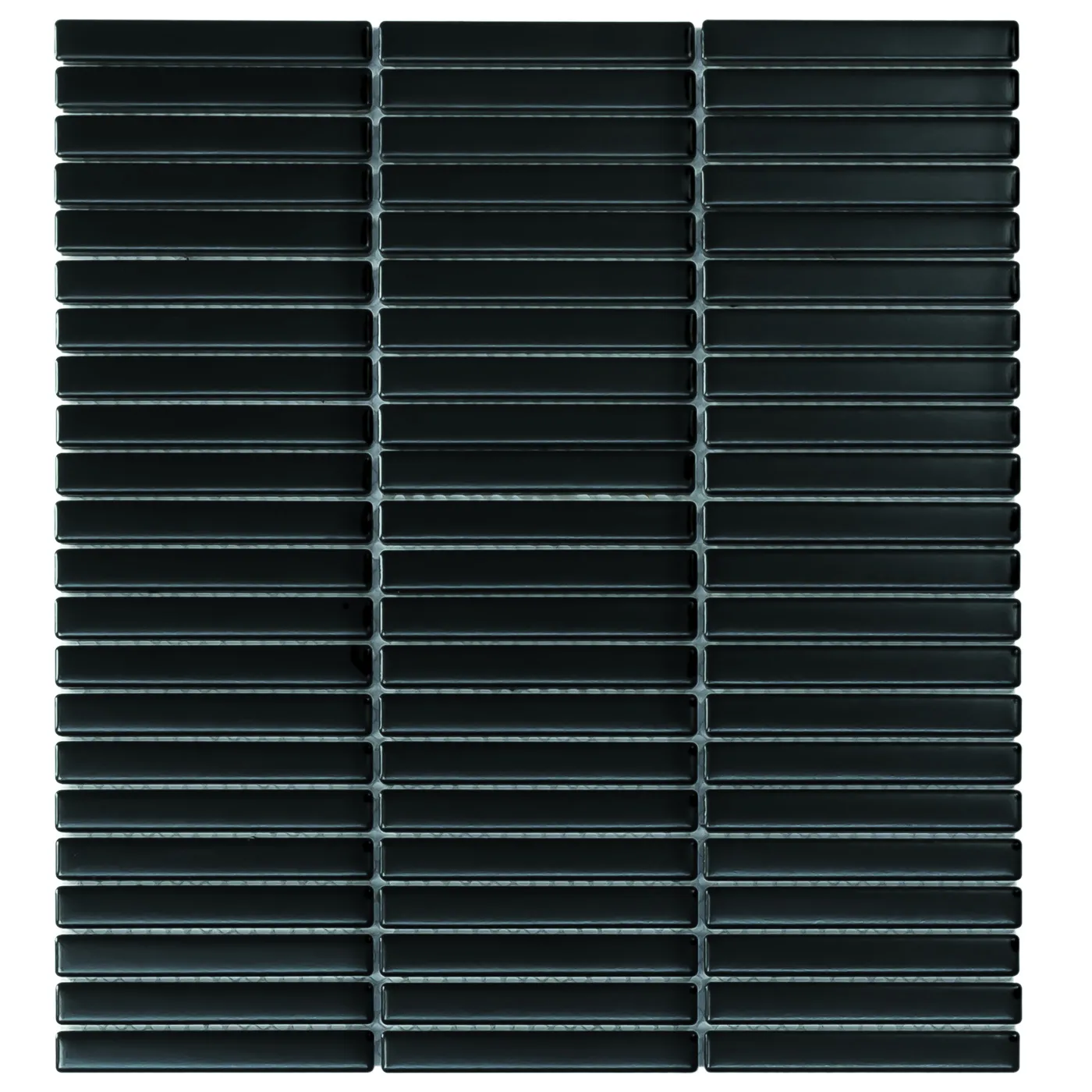 Mozaiek Sevilla Kit-Kat mini's Zwart 1,2x9,2