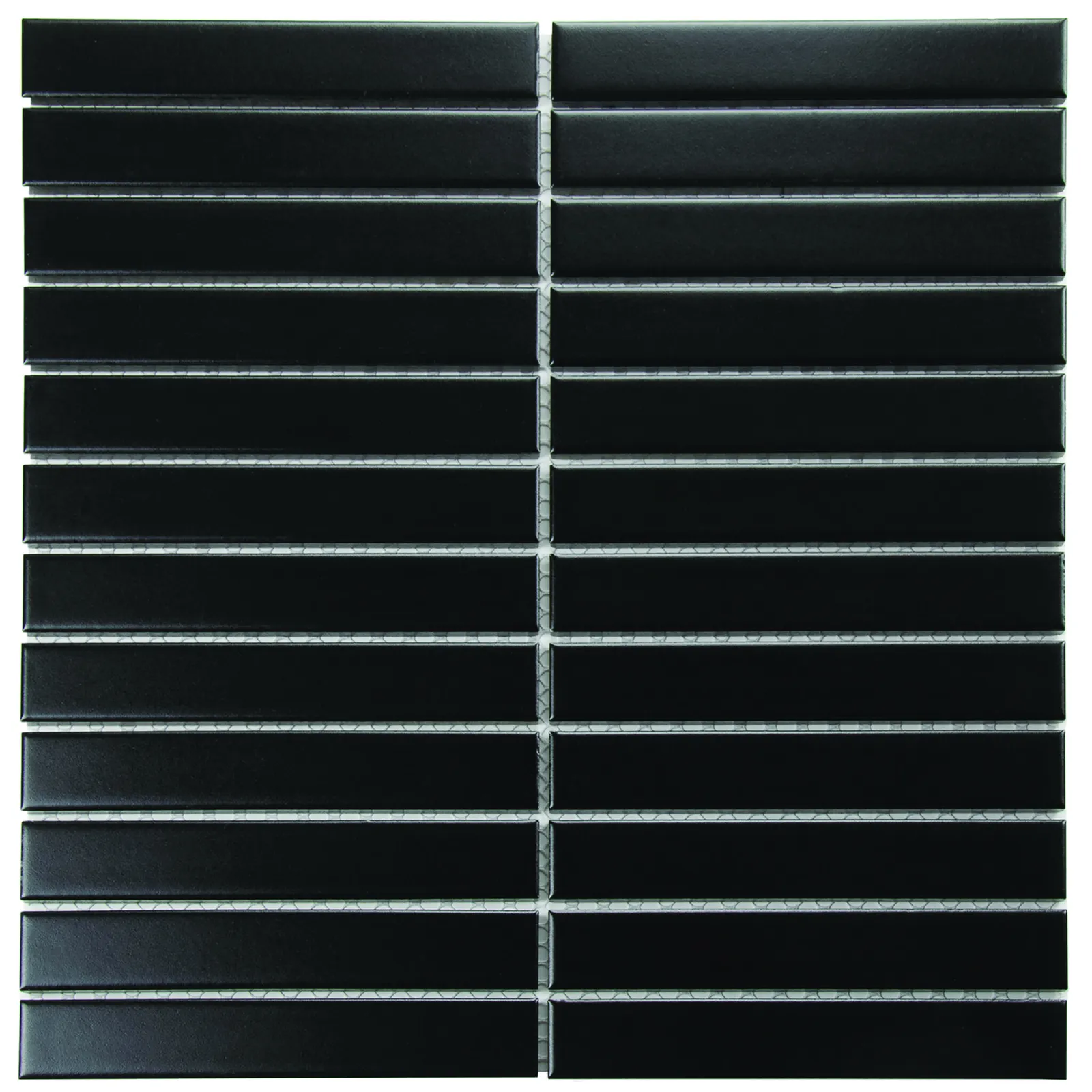 Mozaiek Sevilla Kit-Kat Zwart Mat 2,2x1,5
