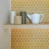 Mozaiek Valencia Hexagon Mustard 4,3x5,0, foto 5 van 5