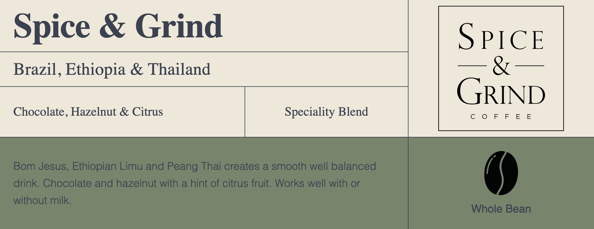 SPICE & GRIND