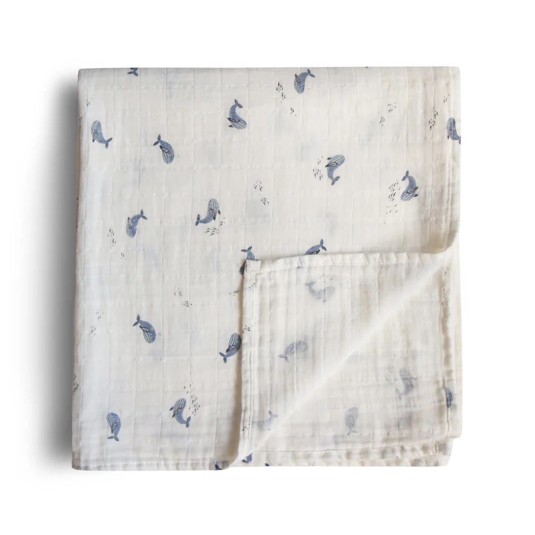 Napa Muslin Swaddle 120×120 cm – Mushie, foto 8
